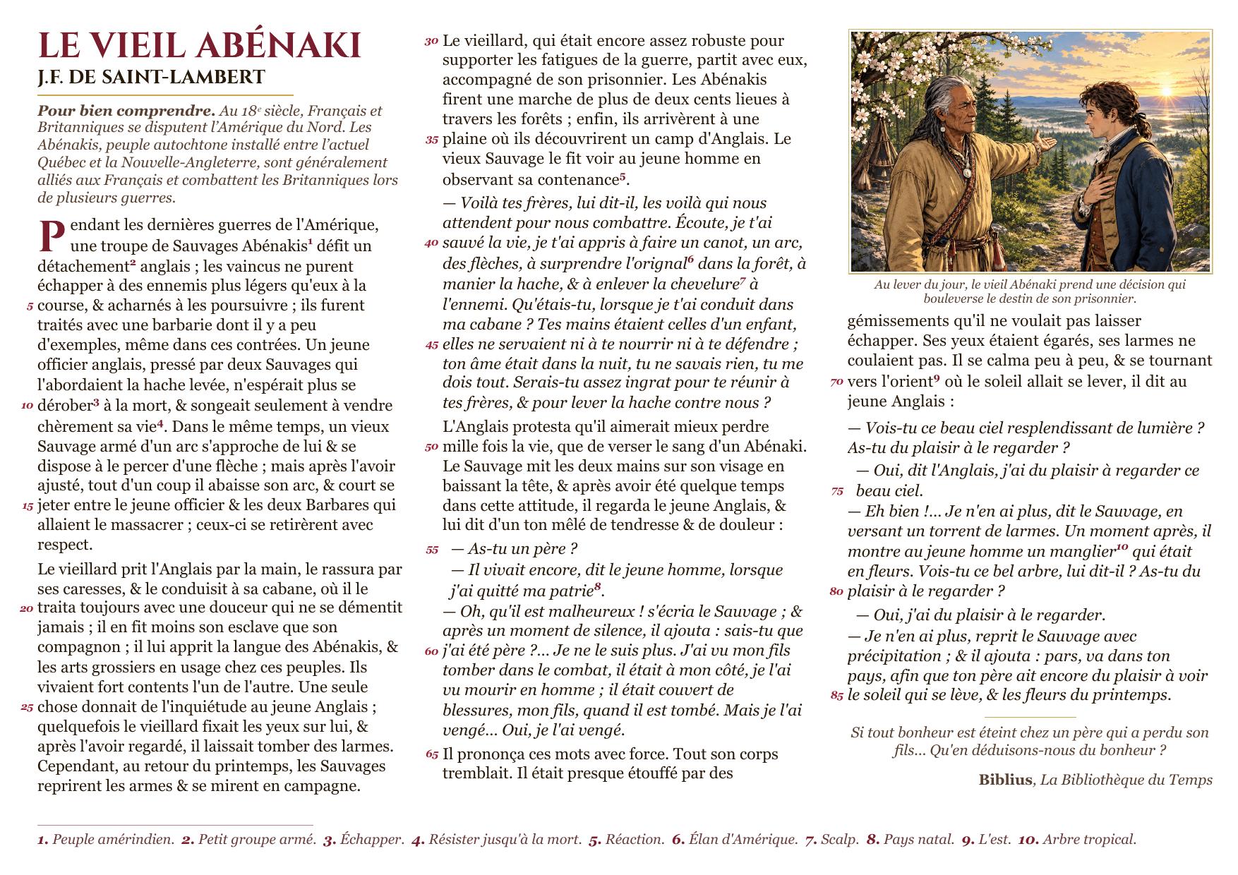 Aperçu du PDF couleur Le Vieil Abénaki